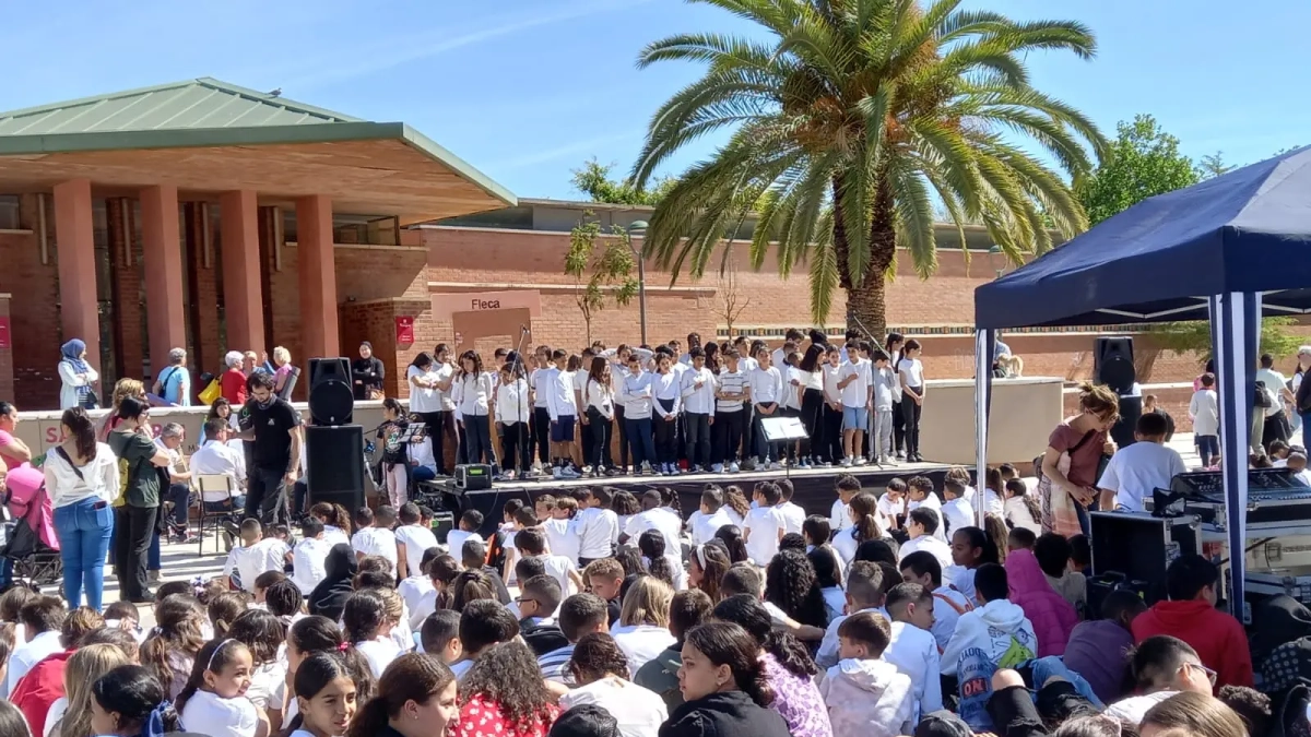 Imagen de la celebración de Sant Jordi en Ponent el año pasado.