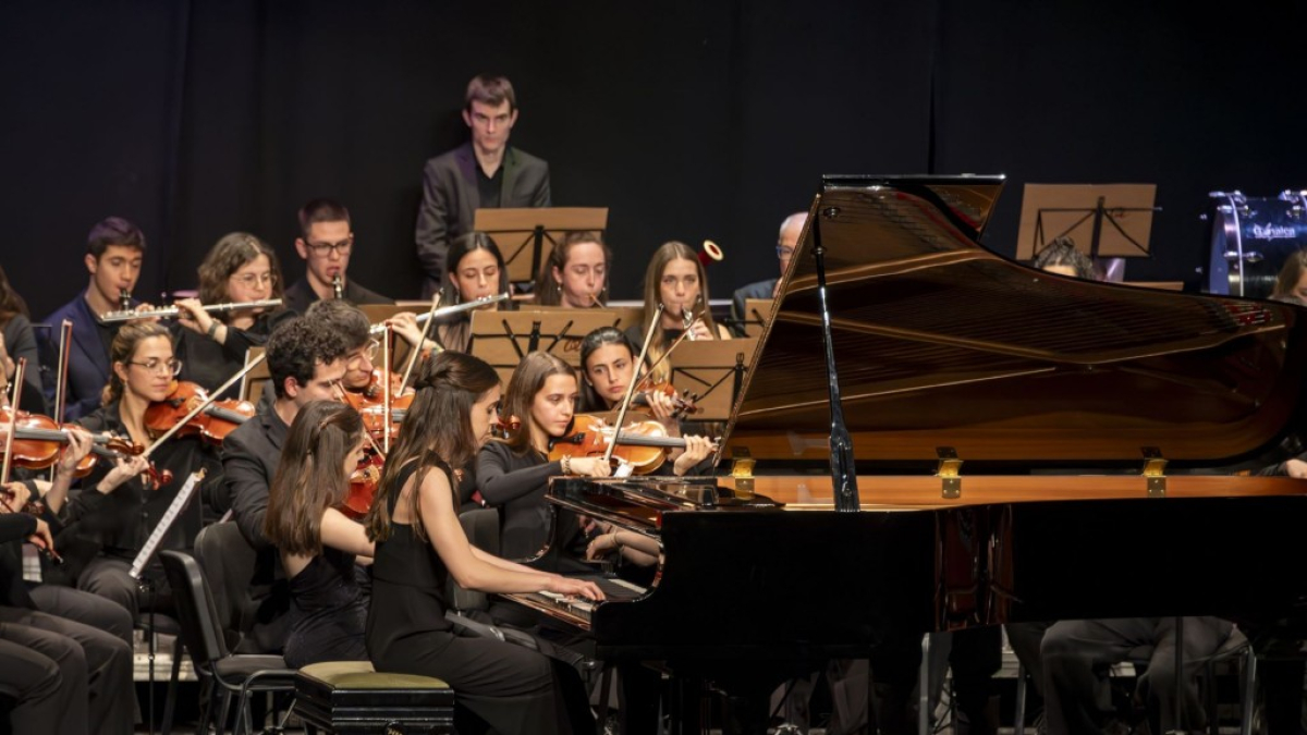 Uno de los conciertos de la Orquesta Sinfónica de la URV.