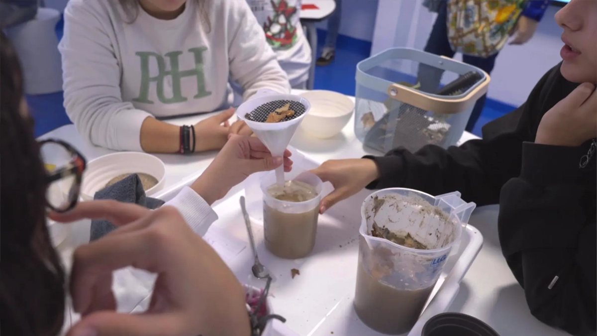 Actividad pedagógica de Aguas de Reus.
