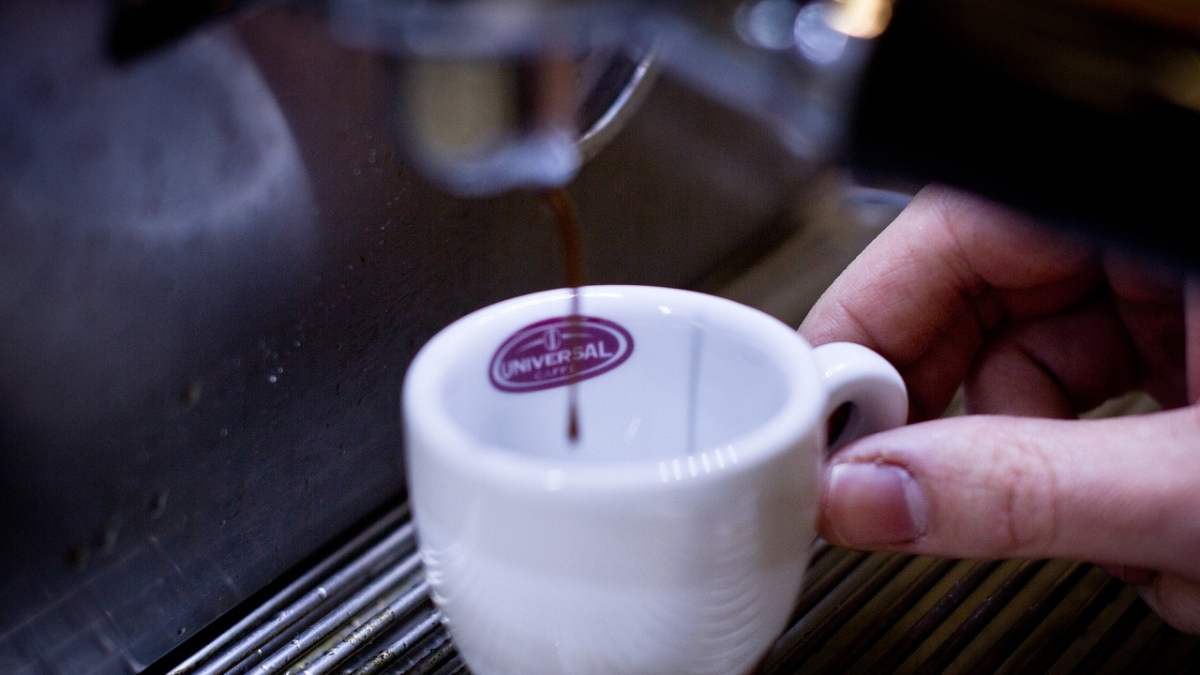Imatge d’una màquina de cafè.