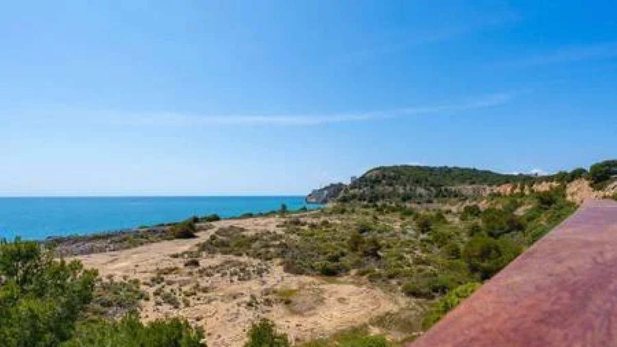 Zona on es construirà la futura dessaladora de La Pedrera