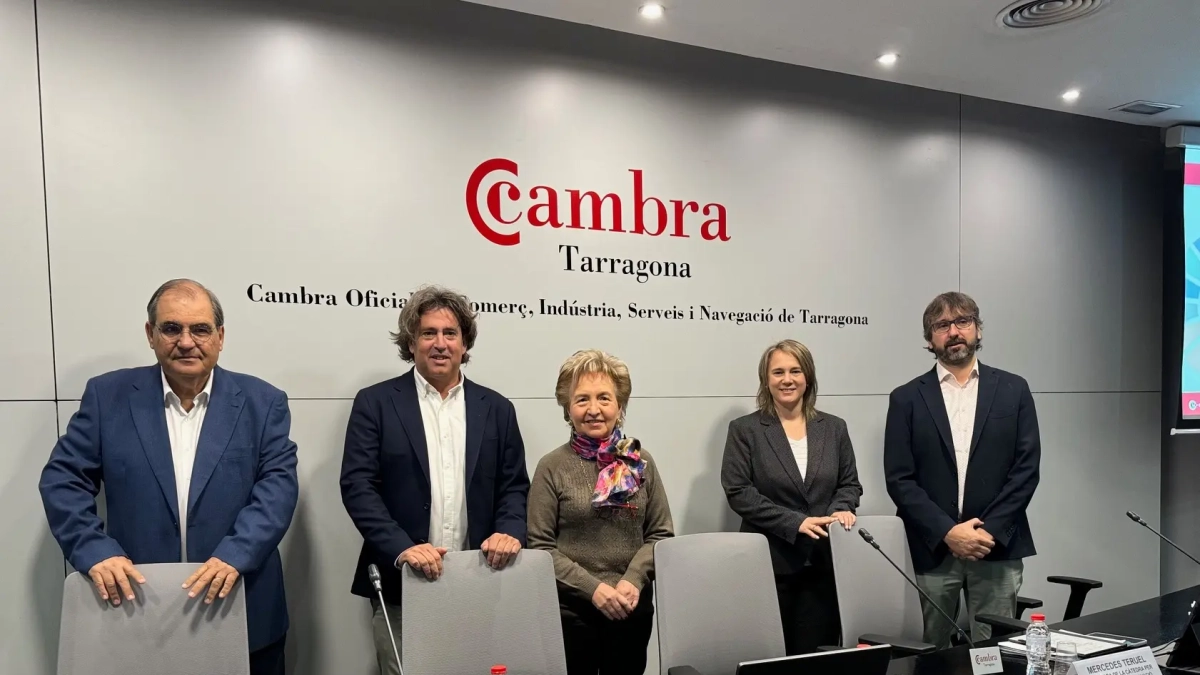 Los participantes en la jornada del ‘Bon Dia Tarragona’ de la Cambra.