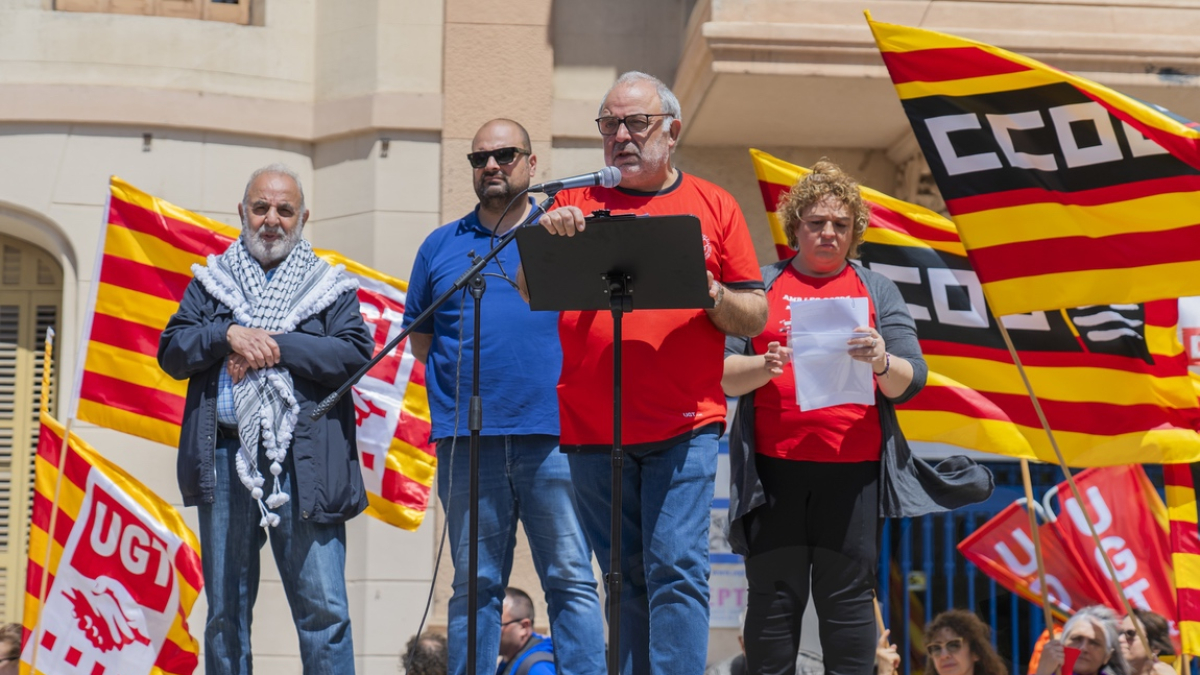 Manifestació Primer de Maig a Tarragona