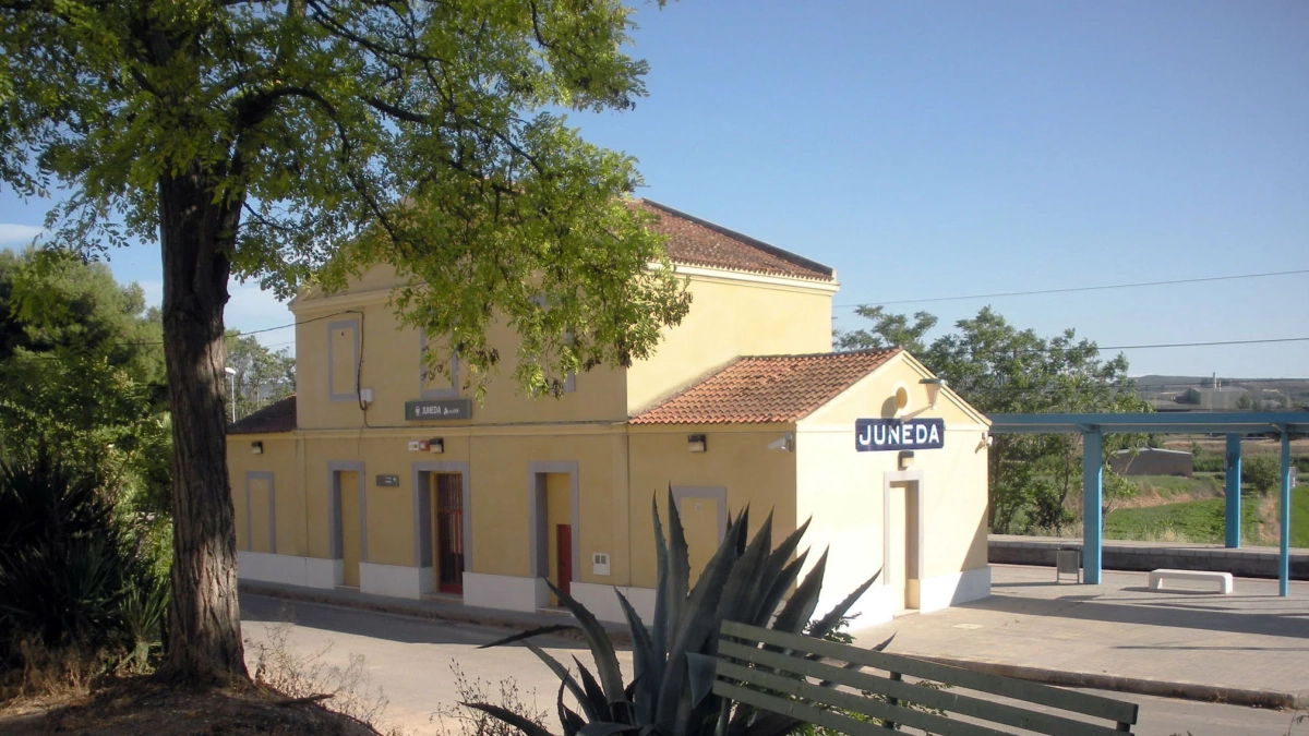 Estación de tren de Juneda