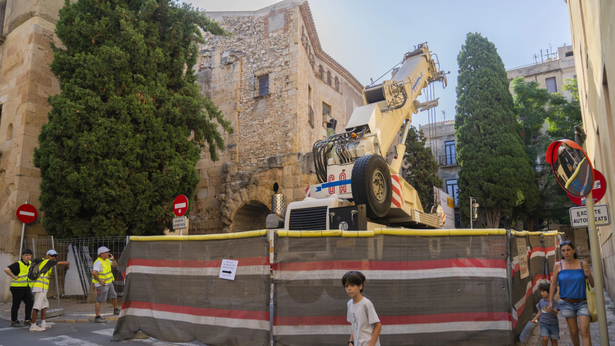 El reforç estructural de l’antic beateri medieval Ca l’Agapito va començar l’any 2021