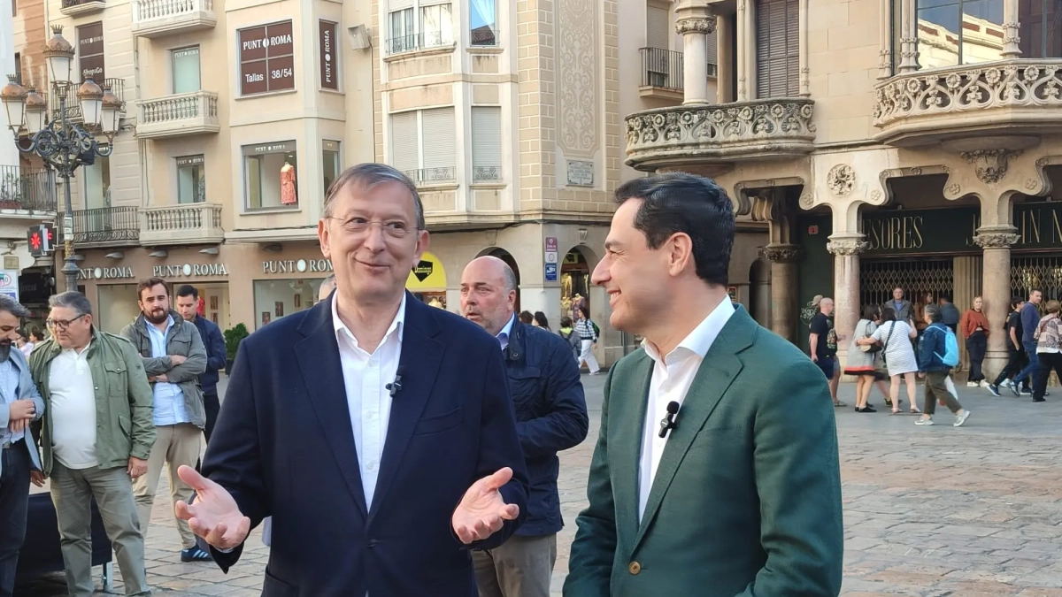 Juanma Moreno cree que el voto en el PP es el «voto de serenidad».