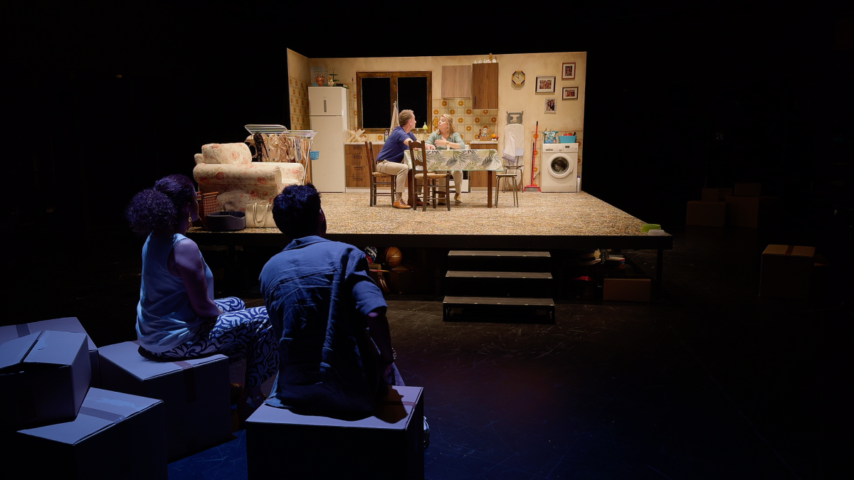 Imagen de un momento de la actuación.