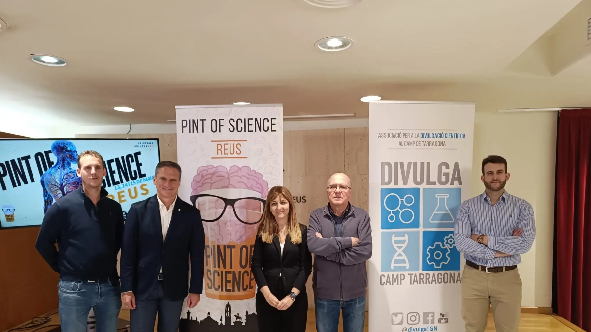 Presentación de la nueva edición de la 'Pint of science'.