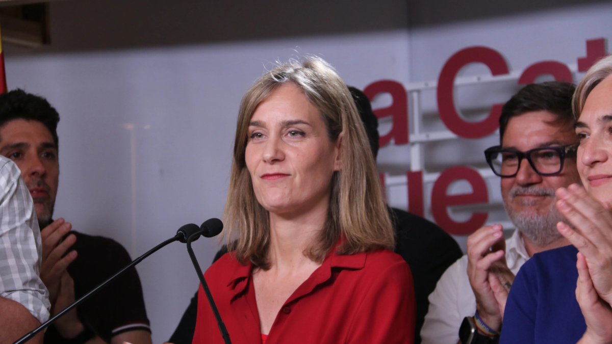 Jéssica Albiach, al saberse los resultados de las elecciones en el Parlamento