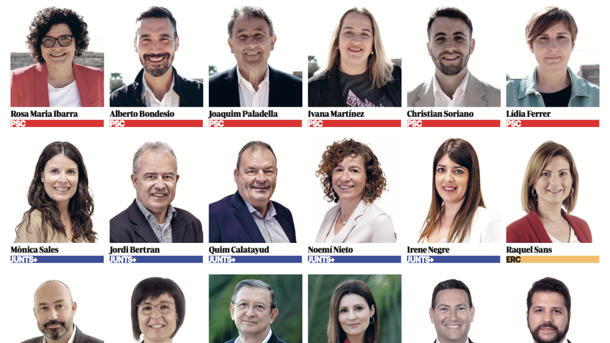 Diputados escogidos por Tarragona