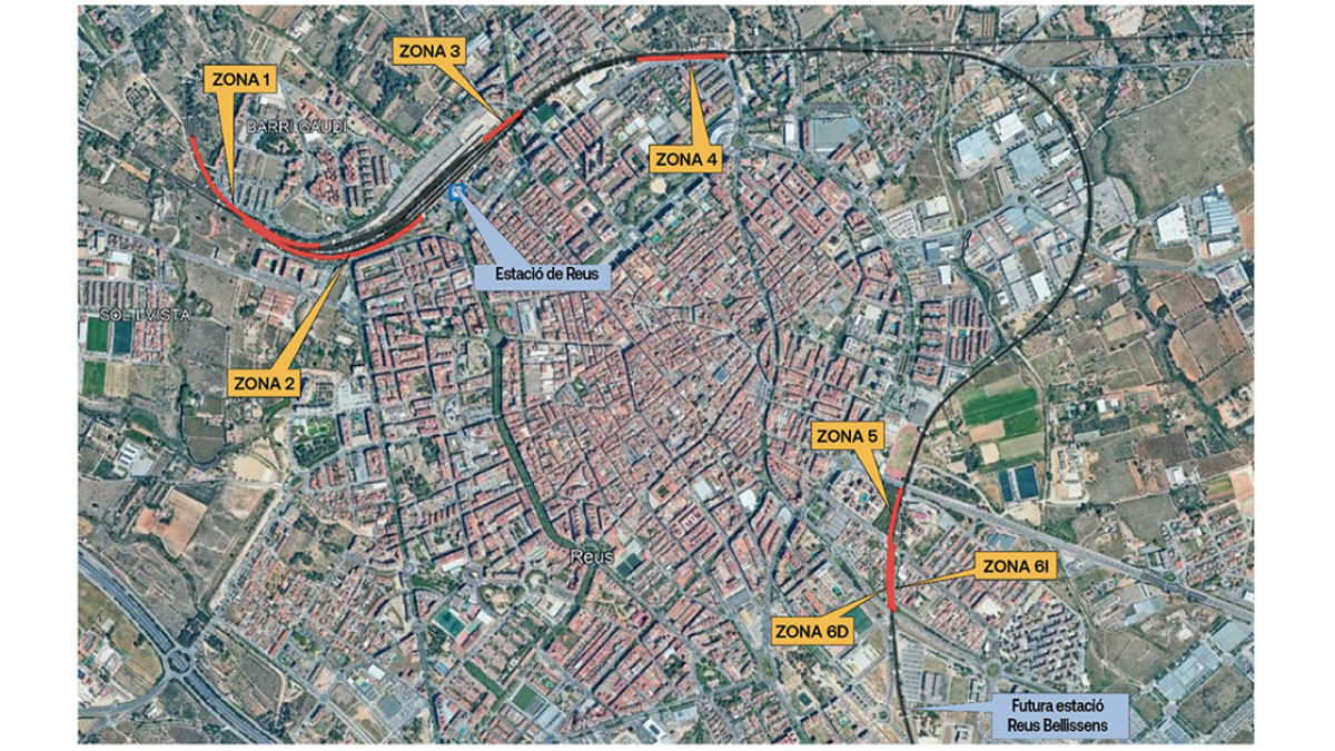 Distribución de las nuevas pantallas acústicas