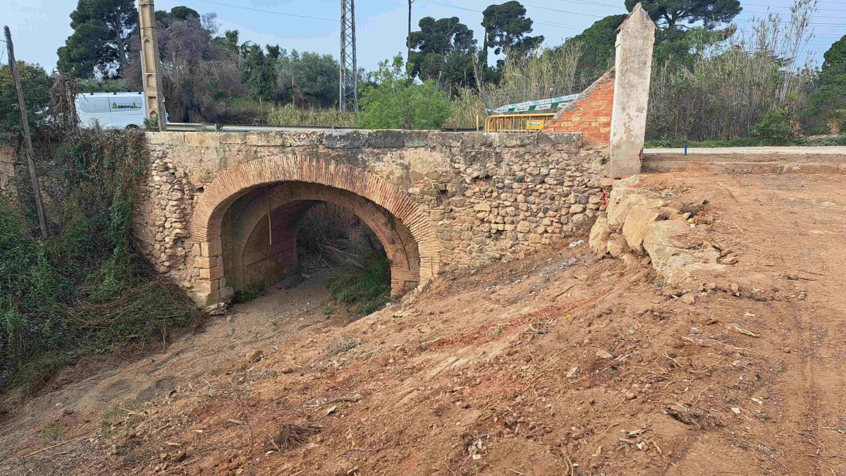 Imagen del Pont dels Calderons de Reus.
