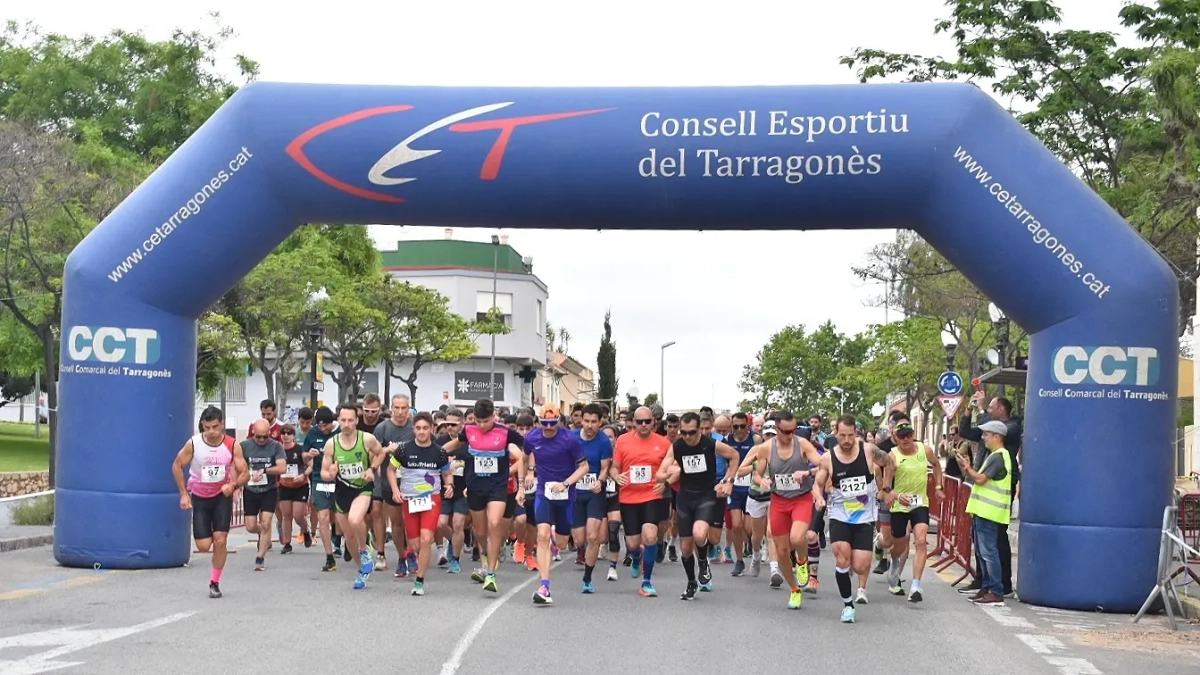 Inici de la cursa Tàrraco la Mina.