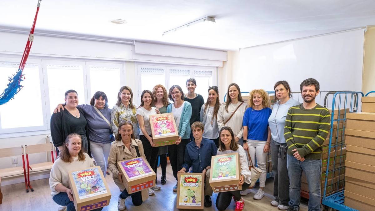 Lliurament de les capses d'aprenentatge.