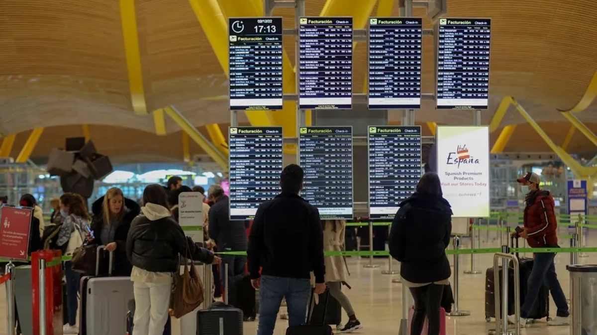 Imagen de un aeropuerto.