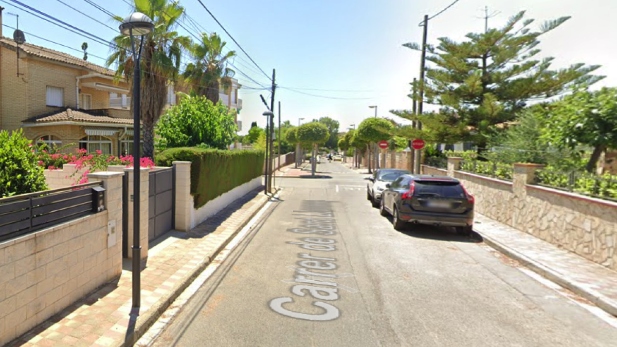 Los tiros se han sentido en la calle Sant Llorenç.