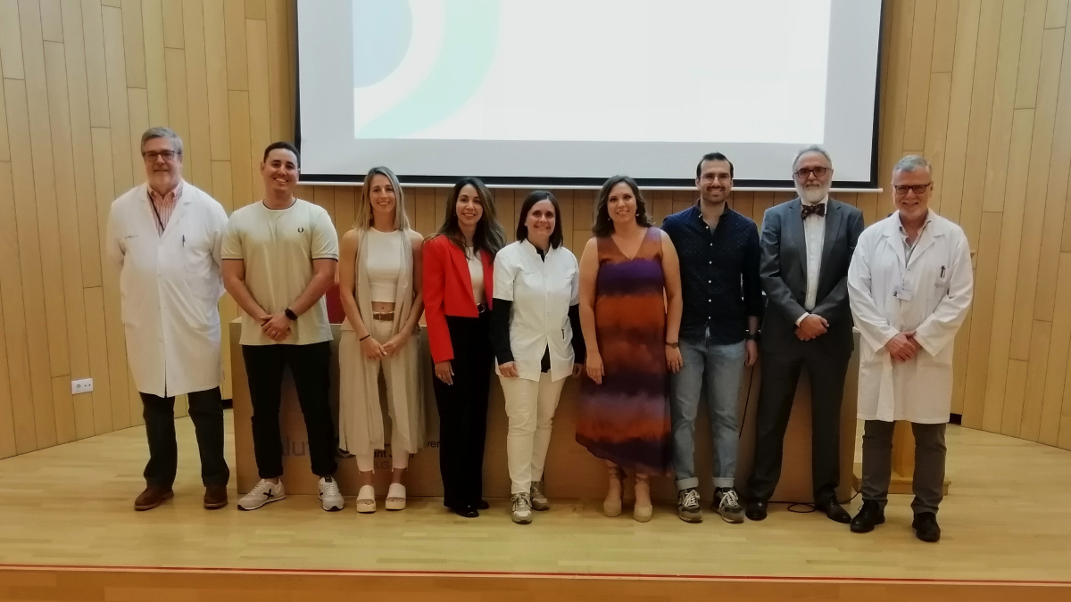 Acto de despedida de los médicos residentes del Sant Joan de Reus.