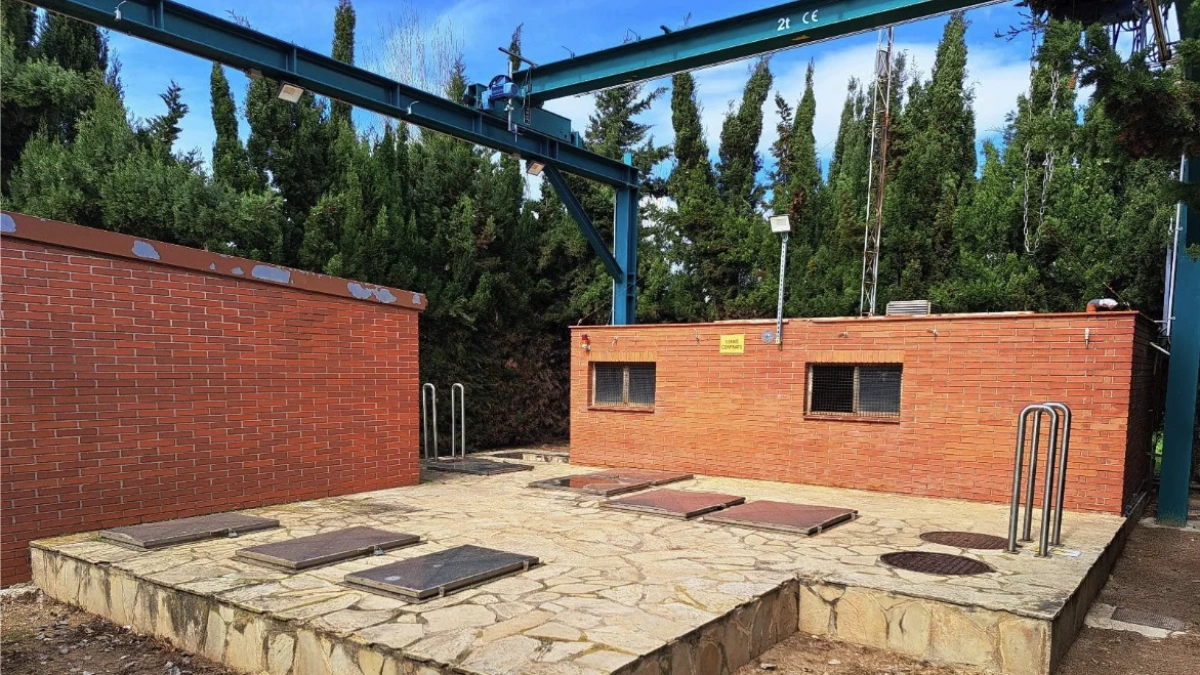 L’estació de bombament de la Móra