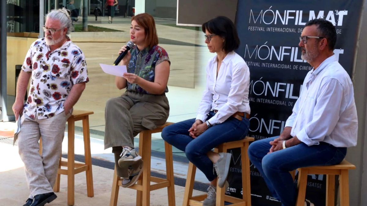 Presentació de mónFILMAT 2024 a Lo Pati d'Amposta.