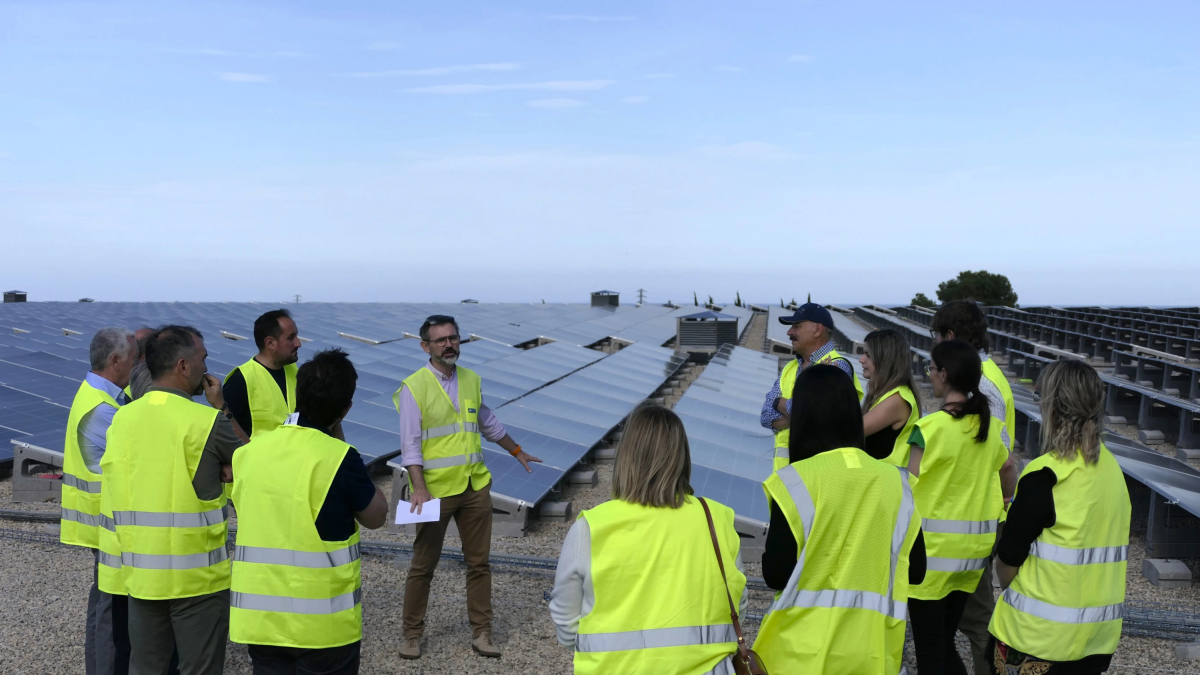 El parque solar cubre cerca de un 18% de la energía consumida en sus instalaciones de Constantí.