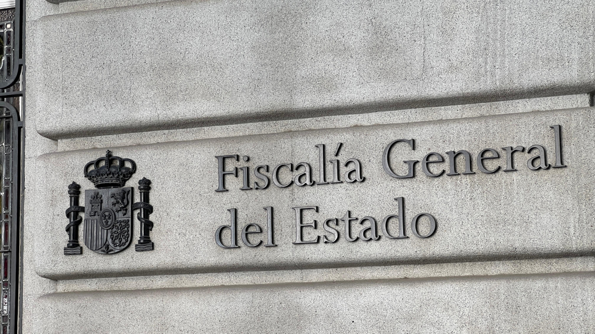 La sede de la Fiscalía General del Estado, este viernes en Madrid.