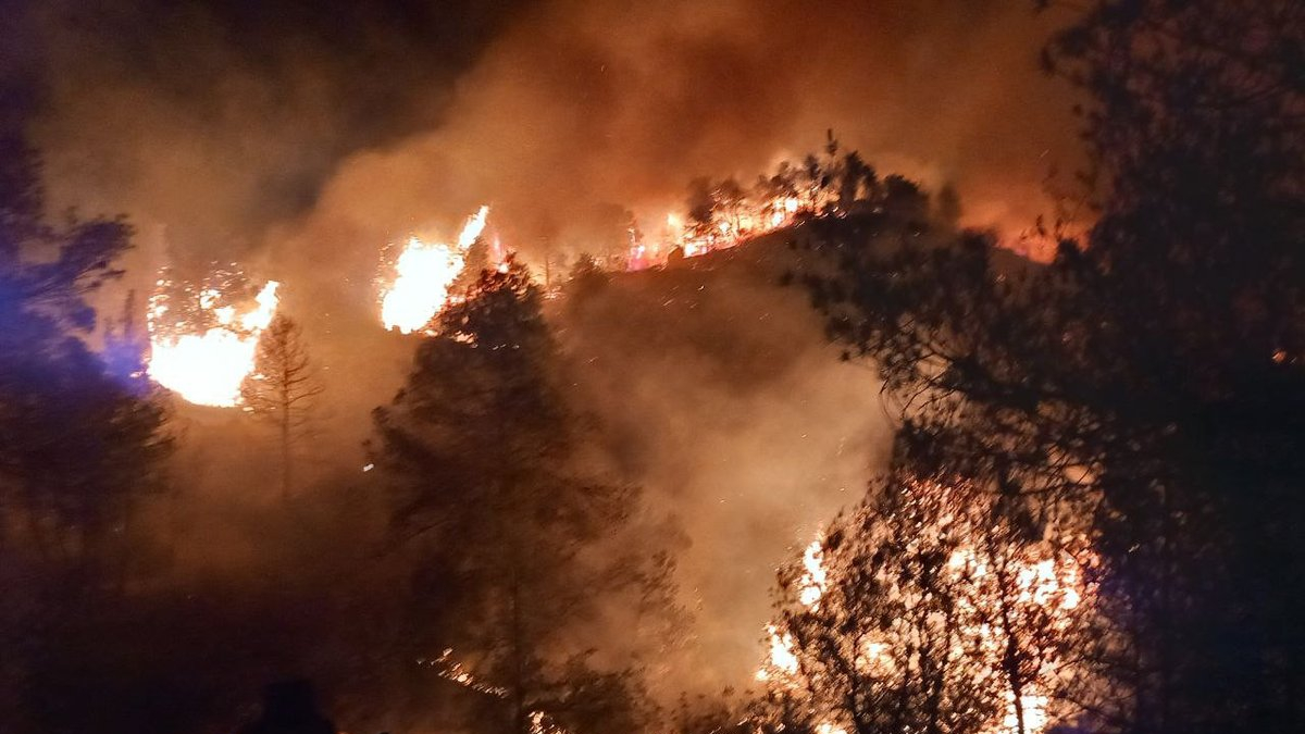 Imagen de un incendio en la Palma d'Ebre extinguido por los Bomberos.