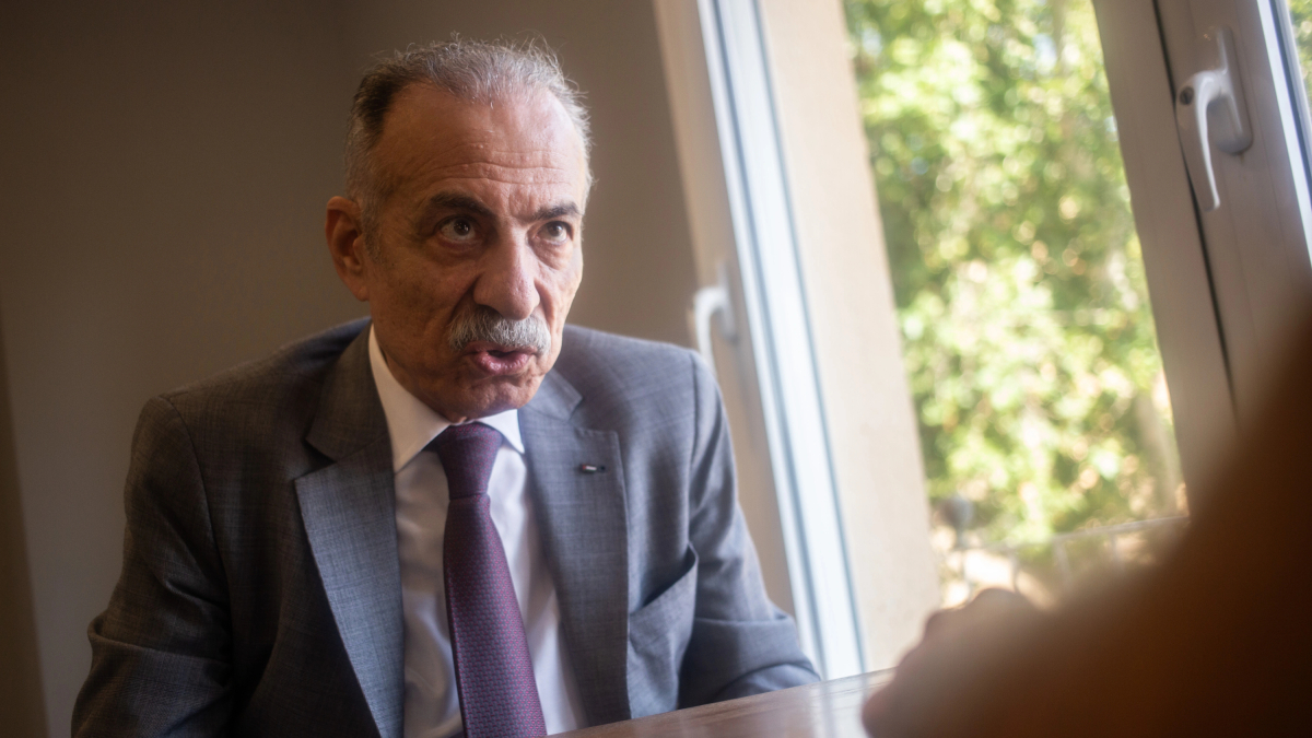 Husni Abdel Wahed durante la entrevista con Diario Més el pasado viernes