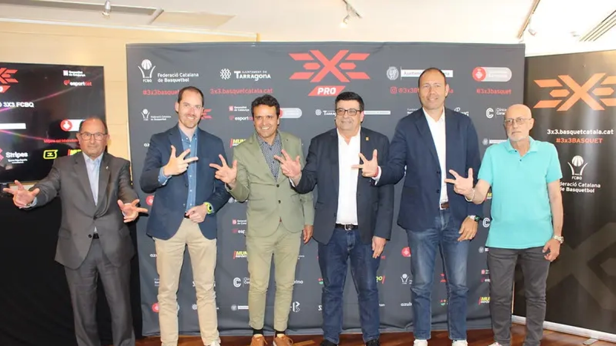 Presentació del Circuit 3x3 Pro a Barcelona.