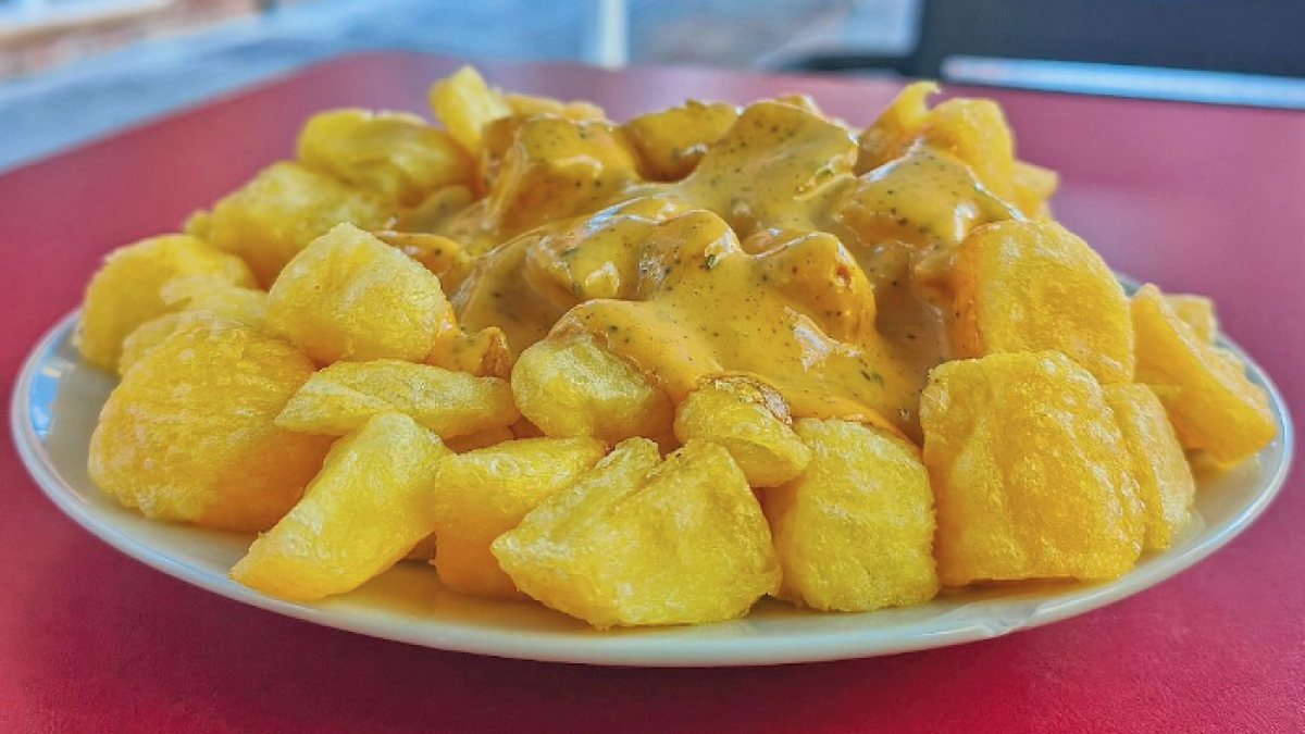 Imatge de les patates braves del bar Paraíso de Bonavista.