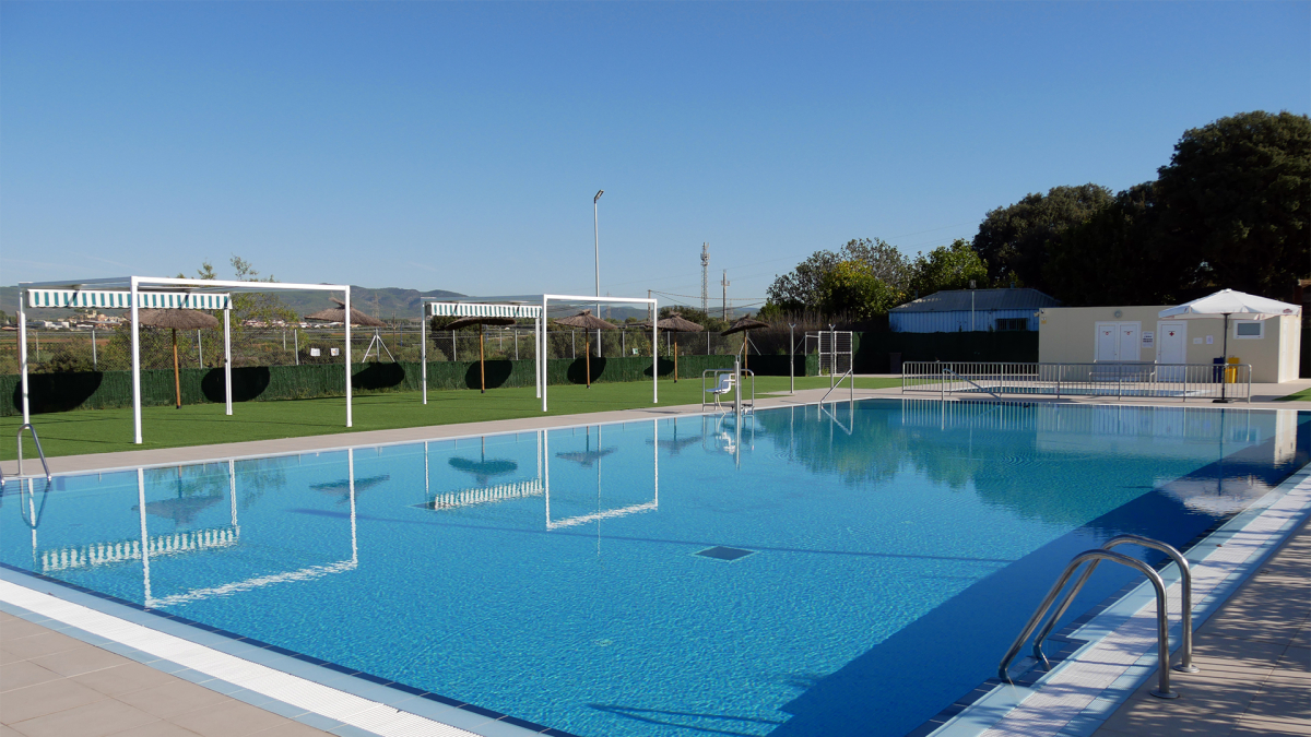 Imatge de la piscina municipal de l'Arboç.