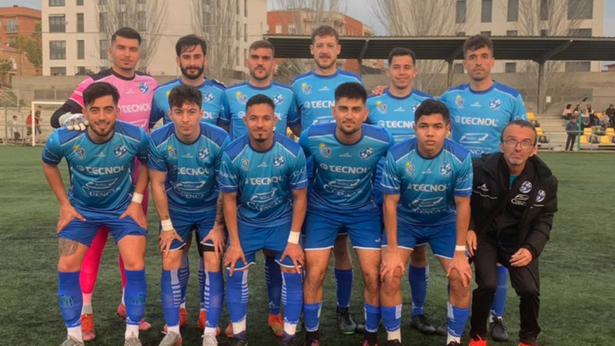 Imatge del primer equip del Cambrils Unió.