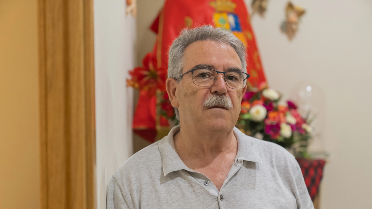 José Allueva, presidente del Centro Aragonés el Cachirulo de Reus