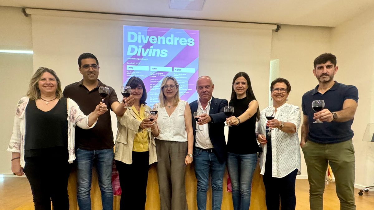 Presentación del programa con los directores de los Servicios Territoriales del Departamento de Cultura y el representante de las D.O. que participan.