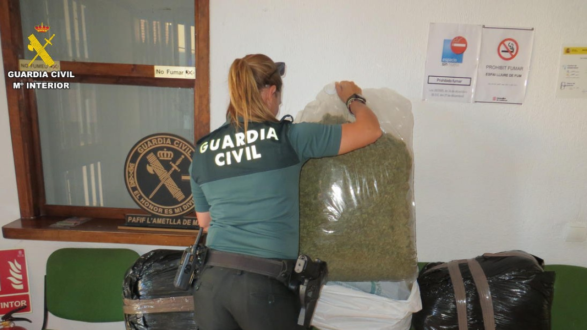 Imatge de la droga intervinguda.