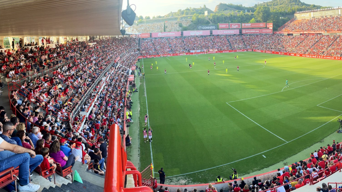 El Nou Estadi Costa Daurada totalment ple aquesta temporada.
