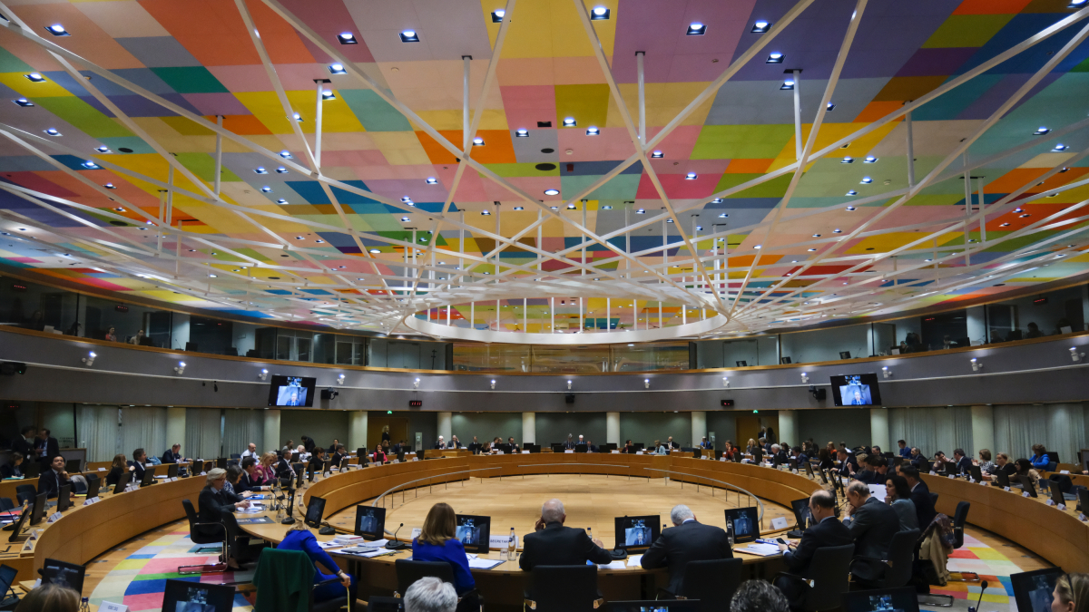 Reunión de los ministros de Exteriores de la UE.