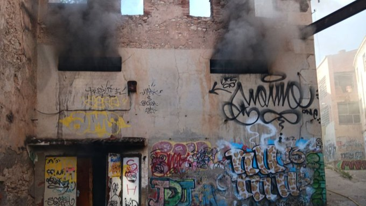 Imatge de la nau que va patir l'incendi.