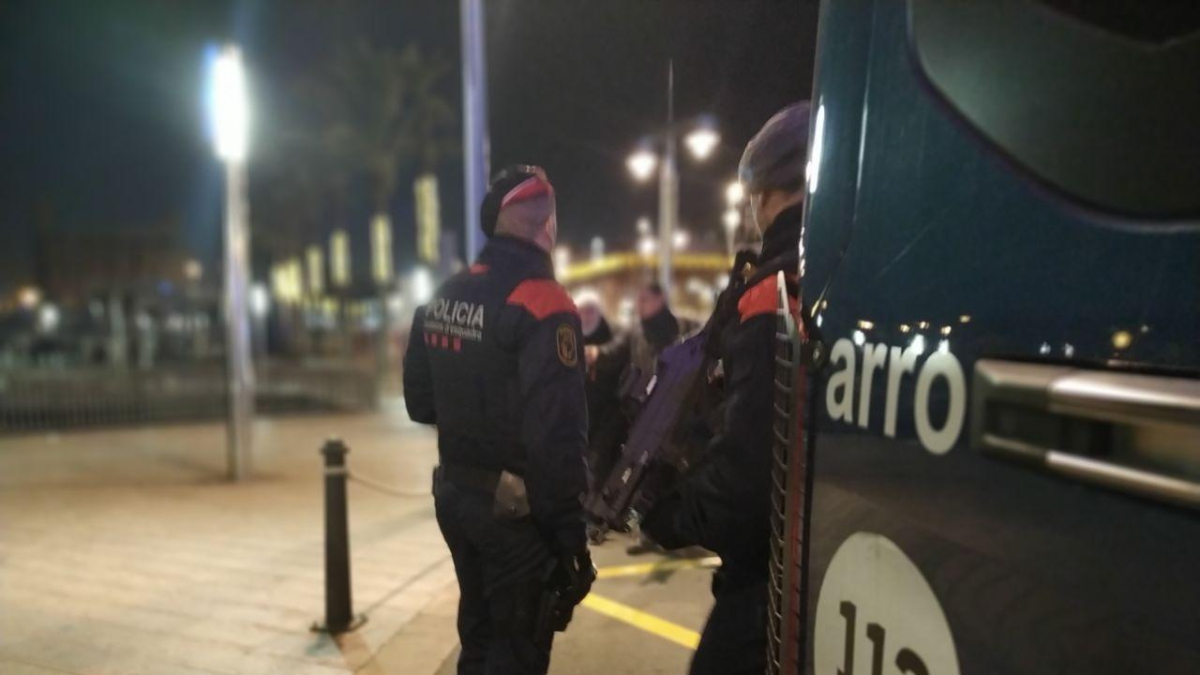 Imagen de archivo de los agentes ARRO de los Mossos d'Esquadra.