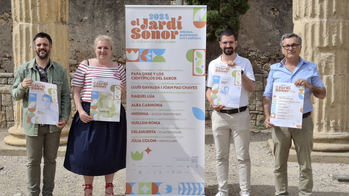 Imatge de la presentació de 'El Jardí sonor'.