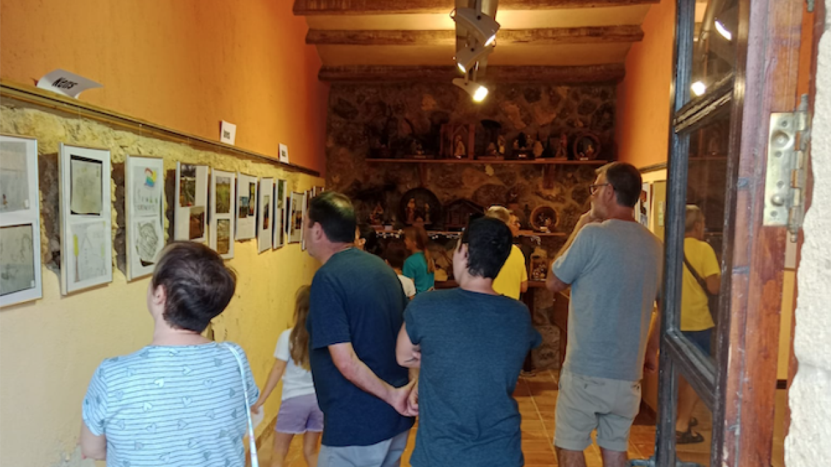 Imagen del concurso de fotografía y dibujo a Renau, uno de los pueblos que hay dentro del programa
