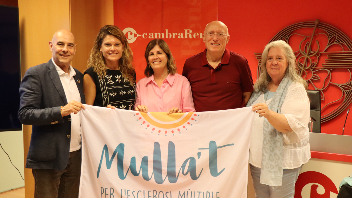 Fotografia de grup de l’acte de presentació de la campanya a les comarques de Tarragona.