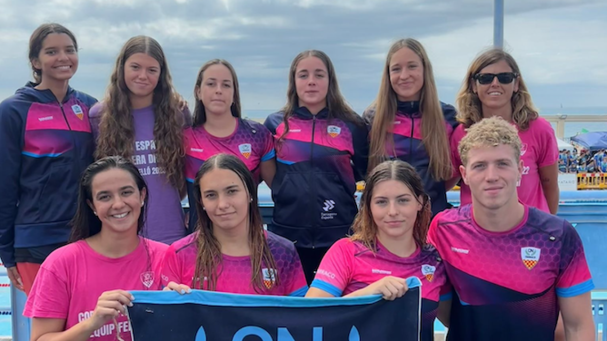 Los nadadores del CN Tàrraco.