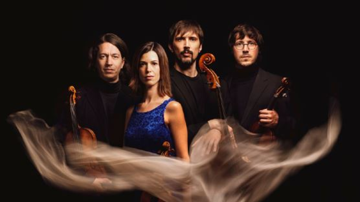 Imatge de cartell del cicle de concerts d'estiu a càrrec del Quartet Gerhard