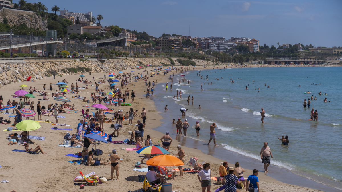 Imatge d’arxiu de la platja del Miracle.