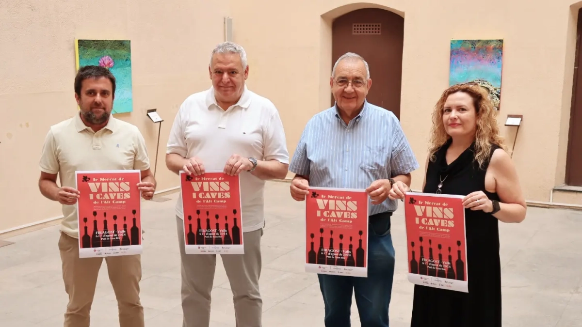 Presentació del Mercat de vins i caves de l’Alt Camp.