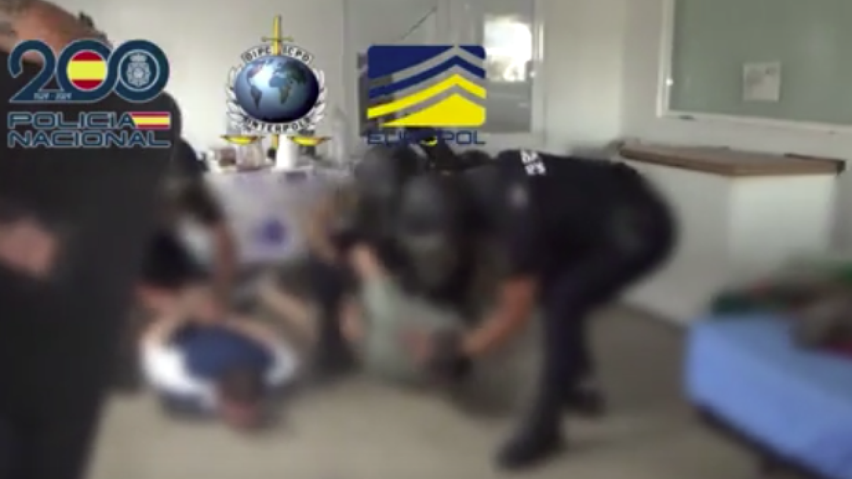 Operatiu policial a Catalunya.