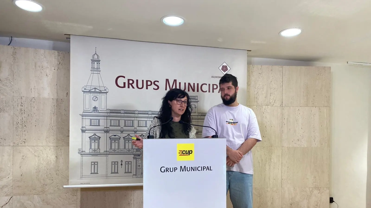 Mònica Pàmies, regidora de la CUP a Reus.