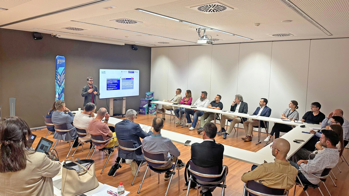 Fotografia de la jornada en què es va plantejar el repte, celebrada el juny