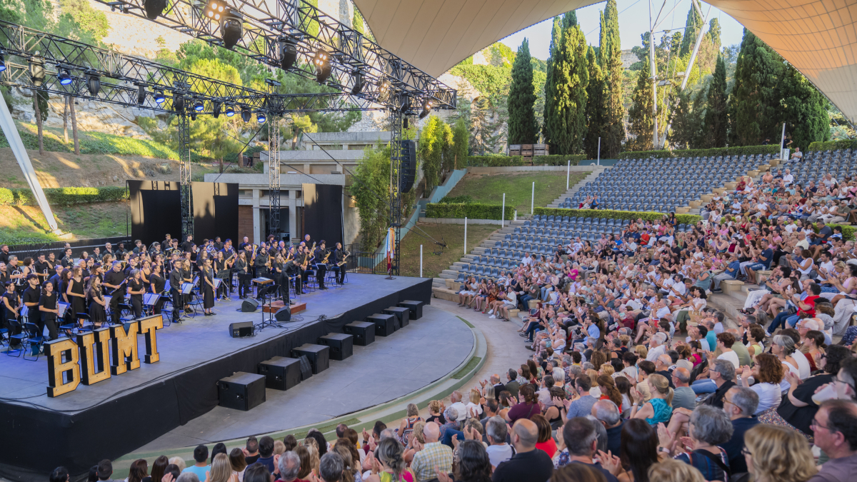 La Banda Unió Musical de Tarragona va oferir un repertori variat amb els musicals més destacats a escala nacional i internacional.