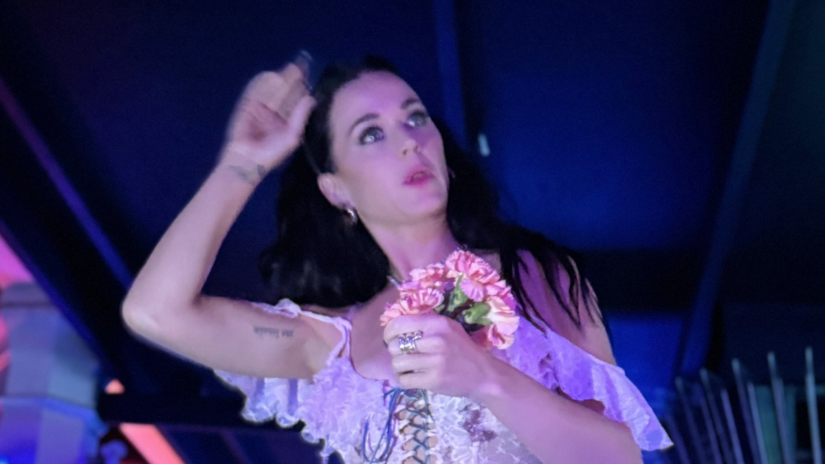 Imagen de Katy Perry en Barcelona.